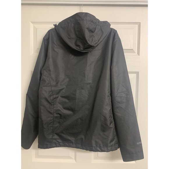 Mc Kinley Aquamax Pro M Hooded Outdoor Windbreaker Fall Jacket Black - Picture 3 of 8